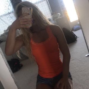 Orange top